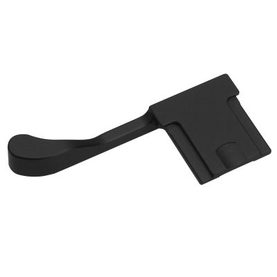 Be In Your Mind Metal Hot Shoe Thumb Up Rest Hand Grip Compatible with Fujifilm FinePix X-E4 X100F X100V XPro2 XPro3 DSLR Camera Hand Grip Aluminum Alloy Black
