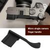 Be In Your Mind Metal Hot Shoe Thumb Up Rest Hand Grip Compatible with Fujifilm FinePix X-E4 X100F X100V XPro2 XPro3 DSLR Camera Hand Grip Aluminum Alloy Black view 2