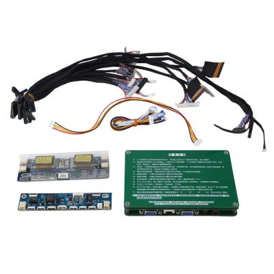 GZSHUNLI Laptop Computer TV LCD LED TEST TOOL KIT Screen Tester Kit LED Test Screen Tester Kit for Repair Screen Monitor Display with 14 PCS LVDS Cable