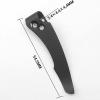 UPFIST 1 Piece Deep Carry Pocket Clip Fits for Cold Steel Recon1 Old Version, CNC Titanium Integrated Back Clip view 2