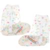 Baluue 1pair Anti-Slip Rain Shoe Covers Durable Over Shoes Protectors for Outdoor Camping Travel and Rainy Days Transparent Fashion Design view 1