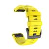 BUDAY 26mm 22mm 20mm Watchband for Garmin Fenix 5X 5 5S Plus 6S 6 6Plus 3 3 HR 935 945 Watch Strap Quick Release Easy fit Wrist Band (Color : Yellow, Size : 26mm Fenix 5X 6X Pro) view 1