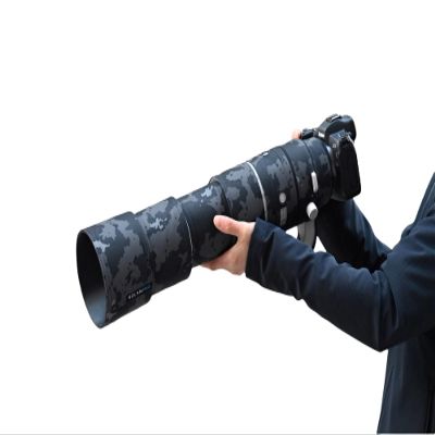 ROLANPRO Waterproof Lens Cover for Canon RF 200-800mm F6.3-9 is USM Rain Cover Lens Protective Sleeve Case for Canon RF 200 800 Lens Protector-#18 Black Camo Waterproof