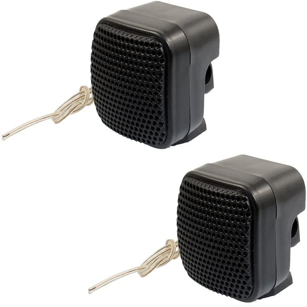 XYWHPGV 2 Pcs Universal 500W Audio System Tweeter Speakers Black for Car Auto(4886a 49d49 42d24 60d10 5d1f9 b82bd