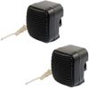 XYWHPGV 2 Pcs Universal 500W Audio System Tweeter Speakers Black for Car Auto(4886a 49d49 42d24 60d10 5d1f9 b82bd view 1