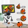 1200X Digital Microscope Magnification with Wired Remote, 7.0 Inch LCD Screen, FHD 1080P Video Microscope, 90 Adjustable Screen, PC View Windows & Mac OS Compatible view 4