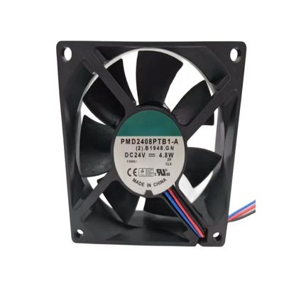 PMD2408PTB1-A 24V 4.8W 8025 Cooling Fan 80X80X25MM 3-Wire