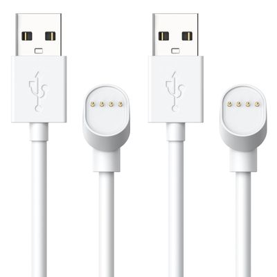 TUSITA Charge Cable Compatible Google Nest Cam 1M - Magnetic Charging Camera Wire, 2-Pack