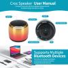 UUEENN Mini Speaker for Clog, Bluetooth Clog Charm, Red-Yellow Fade view 2