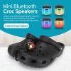 UUEENN Mini Speaker for Clog, Bluetooth Clog Charm, Red-Yellow Fade view 3