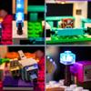 BrickBling Light Kit Compatible with Lego Mine-Craft The Animal Sanctuary 21253, Creative Lighting Compatible with Lego Animal Sanctuary, Great Gift for Kids Aged 10+(Lights Only, No Bricks) view 4