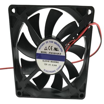 JF0815S1UR-R 12V 0.34A 8015 Cooling Fan 80X15MM