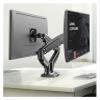Gas Spring Dual Arm for 17"-27" Monitor Holder + 10"-17" Laptop Support Air Press Mount Stand Load 2-9kg (Color : F160NXU3-FP-2) view 4
