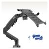 2 in 1 F80 + FP-2 for 17-30" Monitor + 10"-17" Laptop Desktop Holder Notebook Computer Mount Stand Laptop Clamp (Color : F80U3-FP-2) view 1