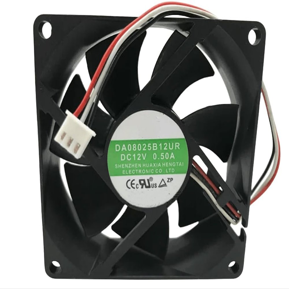 DA08025B12UR 12V 0.50A 8025 Cooling Fan 80X25MM
