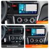 DEHIWI 9 Inch Android 12 Car Stereo Multimedia Car Radio for City 2014~2017 GPS Navigation MP5 Player with 4G/USB/RDS/DSP/Carplay/Auto+720P Backup Camera,4 core m100s 1g+32g view 2