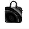 14 15 15.4 15.6 inch Laptop Handle Bag Computer Protect Case Pouch Holder Notebook Sleeve Neoprene Cover Soft Carrying Case with Extra Pockets For Dell Lenovo HP Chromebook (Cool Black) view 1