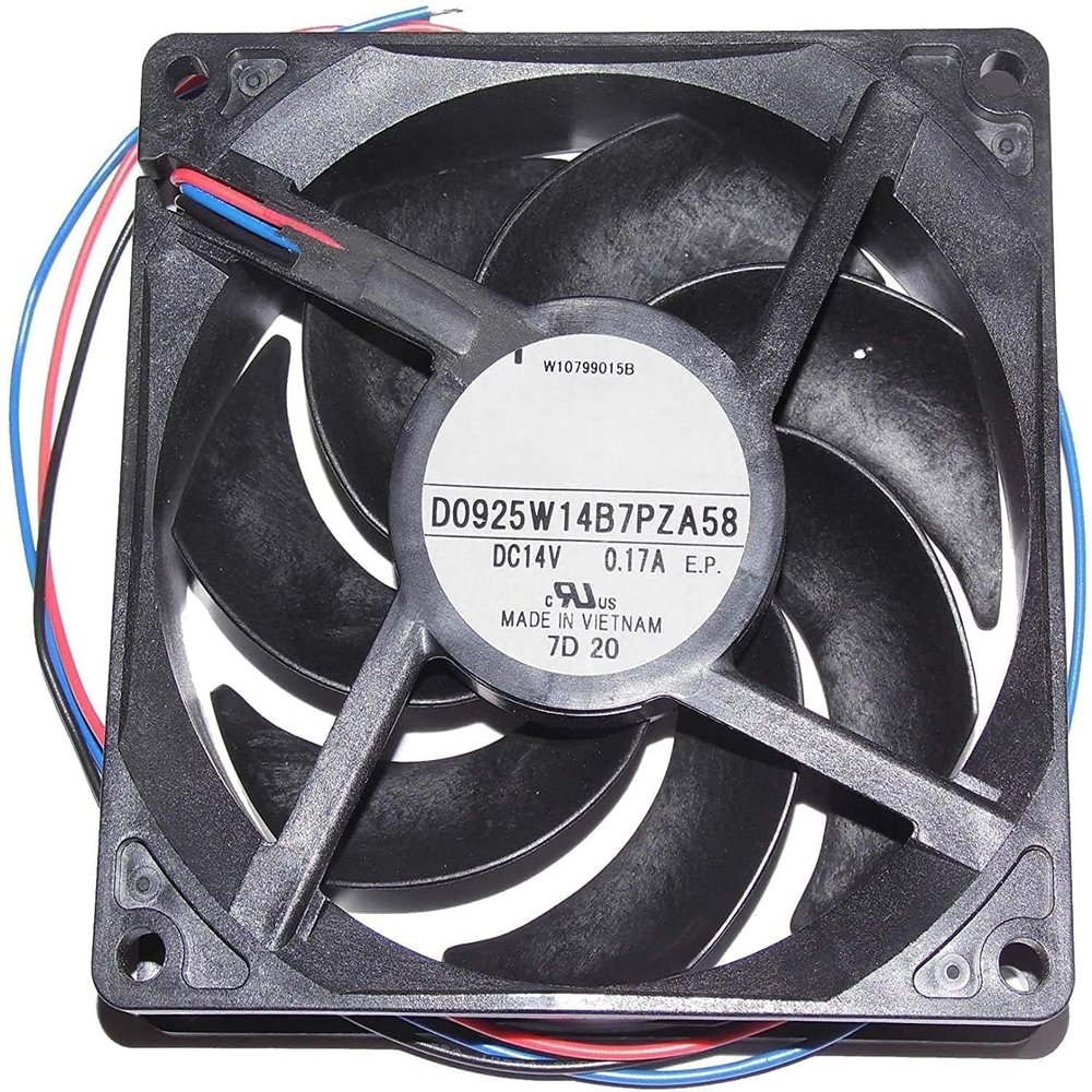 Fan for D0925W14B7PZA58 DC14V 0.17A 9225mm 3-Wire Silent Cooling Fan