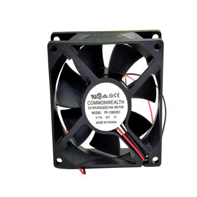 Beautyrankle FP-108D/DC 24V 0.13A 8025 Cooling Fan 80X80X25MM 2 -Wire