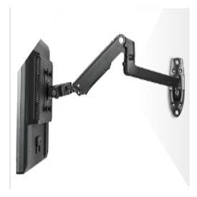 MeLphi XSJ8012W Wall Mount Aluminum Mechanical Spring Arm Monitor Holder Full Motion LCD LED Monitor Mount Arm Monitor Support (Color : XSJ8012WB)