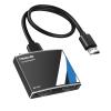 4K HDMI Splitter 1 in 2 Out with 3.9 FT Hdmi Cable,NEWCARE 1X2 HDMI Splitter Only Mirror(Not Extend), 2 Way Splitters Aluminum Alloy Case for Full HD 4K@30hz 2K 1080P 3D(1 Source to 2 Displays) view 1