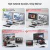 4K HDMI Splitter 1 in 2 Out with 3.9 FT Hdmi Cable,NEWCARE 1X2 HDMI Splitter Only Mirror(Not Extend), 2 Way Splitters Aluminum Alloy Case for Full HD 4K@30hz 2K 1080P 3D(1 Source to 2 Displays) view 2