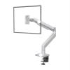 G45 Gas Spring Arm 22-40 Inch Curved Arc Screen Desktop Monitor Holder 360 Rotate 3-15kgs Monitor Mount Arm with USB 3.0 (Color : Silver Grey) view 1