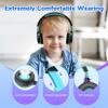 EarFun S1 Kids Headphones, Foldable Wired Headphones for Kids, 85dB Volume Limit, Stereo Sound, Adjustable Headband, Portable Lightweight On-Ear Headphone for School/Travel/Boys/Girls/PC, Black view 3