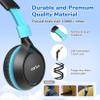 EarFun S1 Kids Headphones, Foldable Wired Headphones for Kids, 85dB Volume Limit, Stereo Sound, Adjustable Headband, Portable Lightweight On-Ear Headphone for School/Travel/Boys/Girls/PC, Black view 4