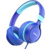 EarFun S1 Kids Headphones, Foldable Wired Headphones for Kids, 85dB Volume Limit, Stereo Sound, Adjustable Headband, Portable Lightweight On-Ear Headphone for School/Travel/Boys/Girls/PC/Tablet view 1