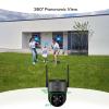 Kittyhok Solar Camera Security Outdoor System | 4pcs Bullet Solar Camera, 6pcs PT Solar Security Camera Outdoor, Solar Power, Human Detection, Spotlight, 10CH NVR, Local Storage, No Monthly Fees view 3