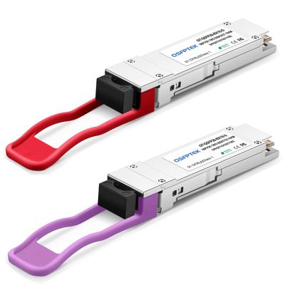 QSFPTEK 100GBASE-BX10 BiDi QSFP28 Module, 100gbe Optical Ethernet Transceiver, 10km DDM LC SMF Compatible for Cisco QSFP28-100G-BX10-D(1271nm-TX/1331nm-RX)/ QSFP28-100G-BX10-U(1271nm-TX/1331nm-RX)