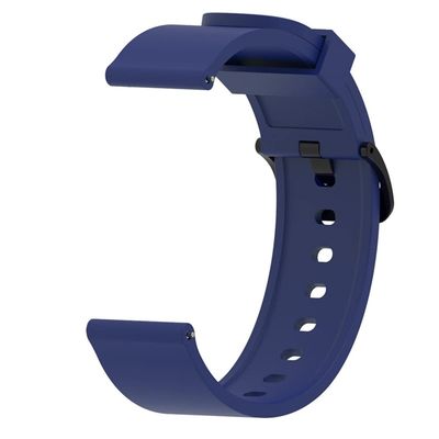 SVAPO Smart Watch Band For Garmin Venu/Venu SQ Silicone Bracelet Strap For Garmin Vivoactive 3/Forerunner 245 645 158 55 Wristband (Color : Navyblue, Size : Forerunner 158)