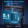 Creative.c Bluetooth Aux Adapter Compatible with PlayStation Portal Remote Player 5.1 Transmitter and Receiver 2 in 1 Wireless 3.5mm, Car TV Home Stereo System Headphones view 3