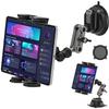 BAISHUN Tablet Mount for Car/Truck Heavy Duty, 360 Adjustable Tablet Stand Wall Mount Holder for Kitchen Vehicle Dashboard Windshield, Compatible with iPad Pro/Air/Mini 4.7-12.9" Tablets Cellphones view 1