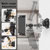 BAISHUN Tablet Mount for Car/Truck Heavy Duty, 360 Adjustable Tablet Stand Wall Mount Holder for Kitchen Vehicle Dashboard Windshield, Compatible with iPad Pro/Air/Mini 4.7-12.9" Tablets Cellphones view 4
