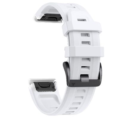 SVAPO 20mm Soft Silicone Quick Release Watchband Strap For Garmin Fenix 6S 6SPro 5S 5SPlus Descent Mk2S Delta Watch Easyfit Bracelet (Color : U, Size : For Fenix 5S)