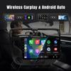 Leadfan Car Stereo Radio for Honda Civic 2001-2002 2003 2004 2005 Wireless CarPlay Android Auto, 9" IPS Touch Screen with WiFi GPS Navigation/Bluetooth/Mirror Link/FM/SWC/Back-up Camera/USB view 3