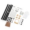 Open Air Frame Overclock Vertical Case Computer Mount Aluminum Chassis for Mini ITX MATX ATX PC Test Bench, HTPC Graphics Card/Games/Cooling view 1
