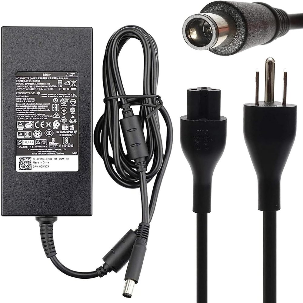 180W Charger Compatible with Dell G5 G7 5587 7588 7680 Precision 7510 7520 FA180PM111 HA180PM180 74X5J JVF3V Gaming Laptop Power Supply Adapter