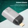 SUNGOOYUE Type C to Gigabit RJ45 Network Adapter, Plug and Play 10 100 1000mbps Transmission USB to Ethernet Adapter Compatible with Type C Devices WindowsOS X Support, SUNGOOYUEsgymnxd7ie view 3
