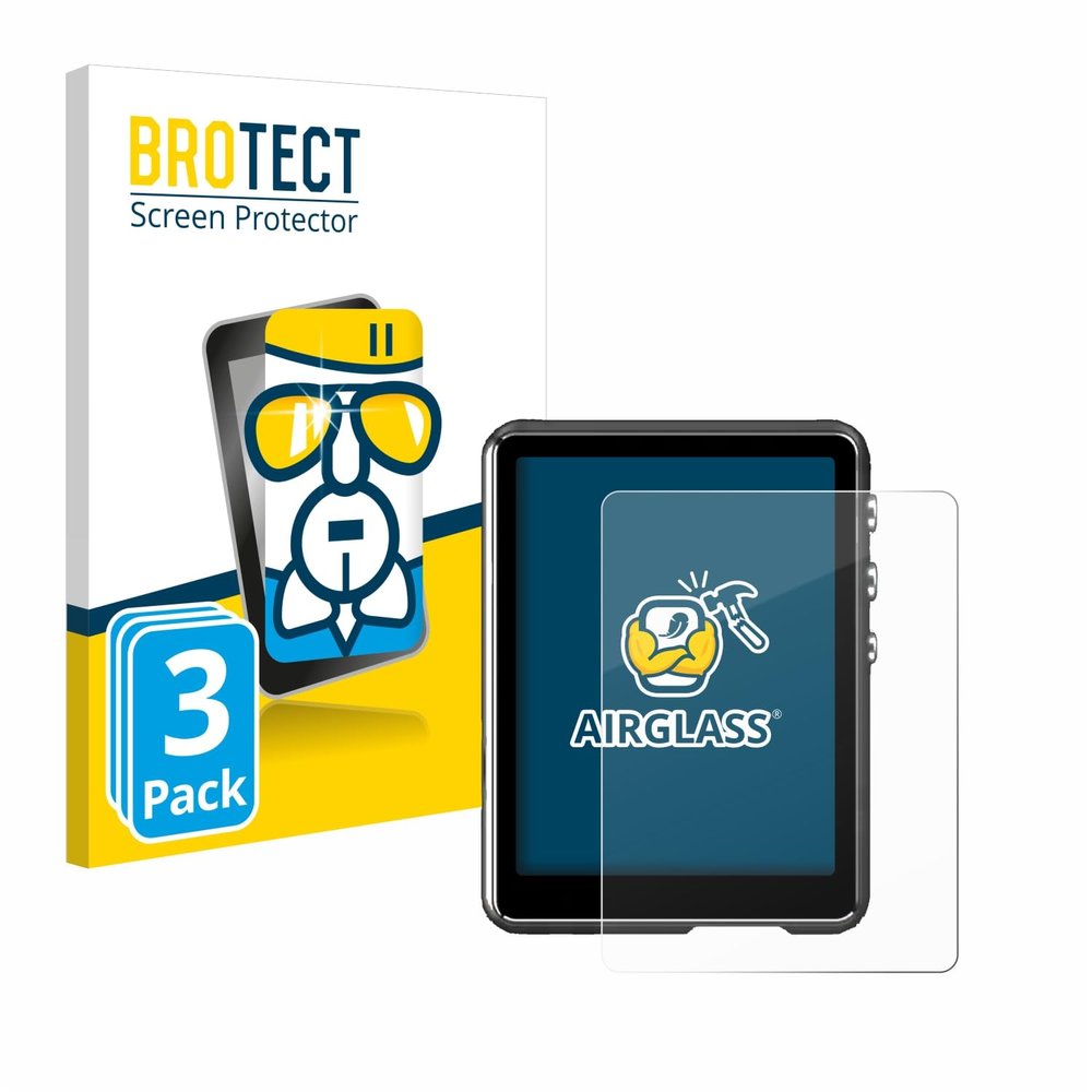 BROTECT Glass Screen Protector Film Compatible with Mechen M3 (3 Pack) - Glass-Foil 9H Protection [Scratch Resistant, High Clarity]