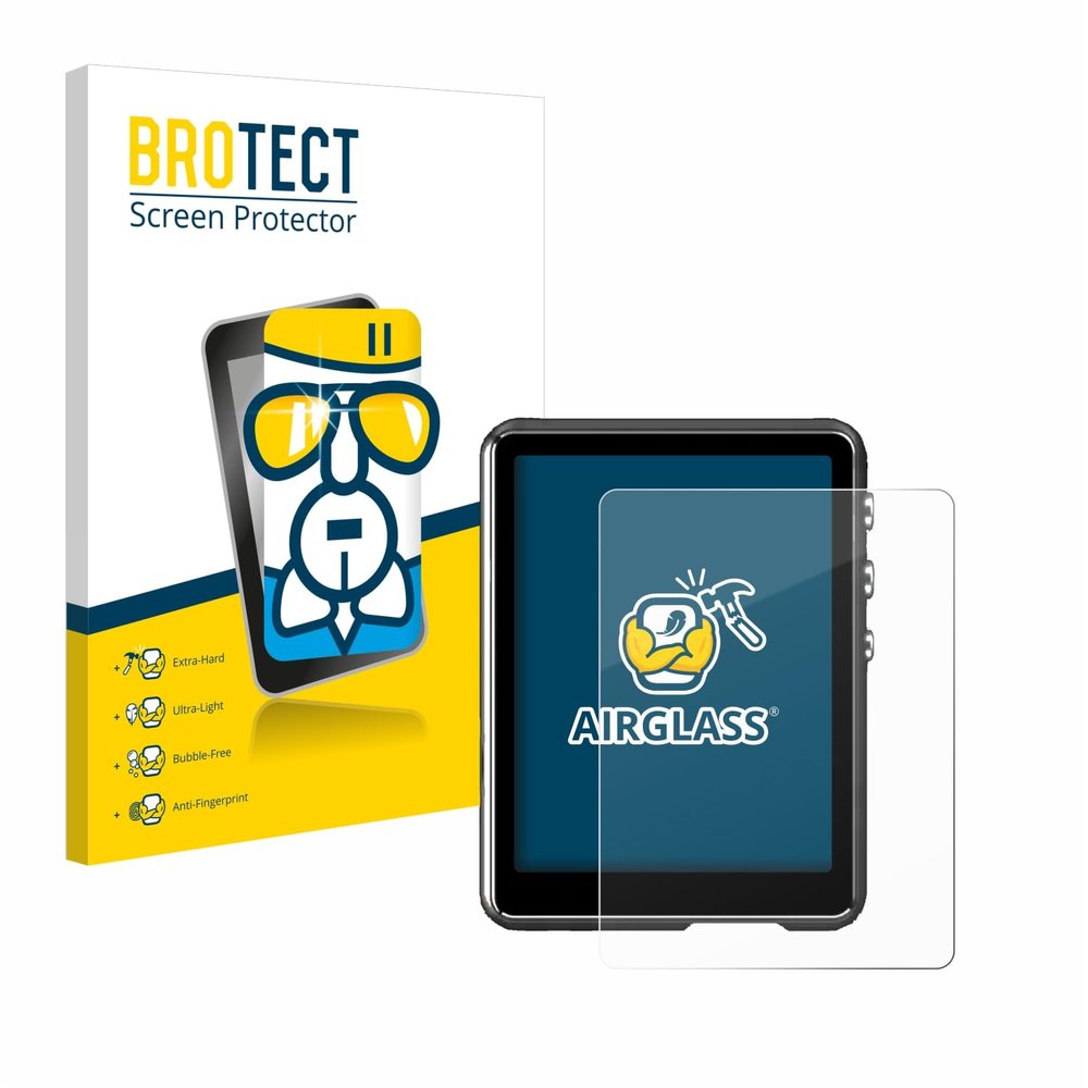 BROTECT Glass Screen Protector Film Compatible with Mechen M3 - Glass-Foil 9H Protection [Scratch Resistant, High Clarity]