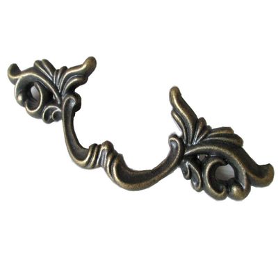 FJYDM 2.5" Vintage Look Drawer Pull Antique Bronze Cabinet Handle Dresser Pulls Kitchen Door Handles Hardware 2 1/2" 64 mm Centers
