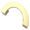 JCAKES Brushed Gold Drawer Pull Dresser Knob Cabinet Handle Kitchen Hardware (Color : Semicircle Drawer Pull) view 1