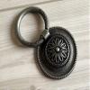 JCAKES 2.1" Dia Single Drop Pull Ring Knob Drawer Pull Pendant Dresser Pull Handles Antique Black Bronze Pewter Brushed Nickel Steel (Color : Antique Pewter) view 4
