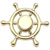 JCAKES Dia 2.75" Rudder Knob Drawer Pull Dresser Knob Pull Handles Cabinet Knob Black Gold Antique Bronze Silver Chrome Nautical Hardware (Color : Polished Gold) view 1