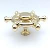 JCAKES Dia 2.75" Rudder Knob Drawer Pull Dresser Knob Pull Handles Cabinet Knob Black Gold Antique Bronze Silver Chrome Nautical Hardware (Color : Polished Gold) view 3