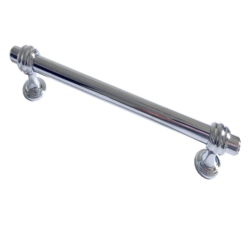 JCAKES 3.75" 5" 6.25" C-C Polished Chrome Drawer Pull Knob Cabinet Handle Dresser Pulls Kitchen Door Handles Hardware 96 128 160 mm Centers/C-C:6.25" (Size : L:7.5"(190 mm)/C-C:6.25"(160 mm))