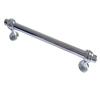 JCAKES 3.75" 5" 6.25" C-C Polished Chrome Drawer Pull Knob Cabinet Handle Dresser Pulls Kitchen Door Handles Hardware 96 128 160 mm Centers/C-C:6.25" (Size : L:7.5"(190 mm)/C-C:6.25"(160 mm)) view 1